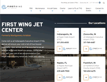 Tablet Screenshot of montgomeryaviation.net